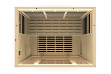 Load image into Gallery viewer, Golden Designs &quot;Vila Elite&quot; 3-Person Ultra Low EMF FAR Infrared Sauna
