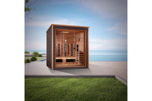 Load image into Gallery viewer, Golden Designs &quot;Visby&quot; 3-Person Outdoor/Indoor PureTech Hybrid Full Spectrum Sauna
