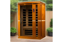 Load image into Gallery viewer, Golden Designs &quot;Vittoria&quot; 2 Person Low EMF FAR Infrared Sauna
