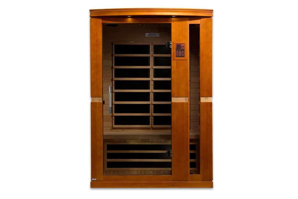 Golden Designs "Vittoria" 2 Person Low EMF FAR Infrared Sauna