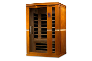 Golden Designs "Vittoria" 2 Person Low EMF FAR Infrared Sauna