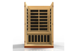 Golden Designs "Vittoria" 2 Person Low EMF FAR Infrared Sauna