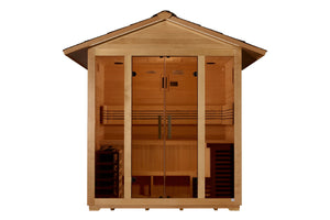 Golden Designs "Vorarlberg" 5-Person Traditional Outdoor Sauna