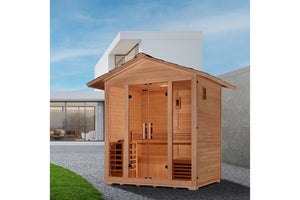 Golden Designs "Vorarlberg" 5-Person Traditional Outdoor Sauna