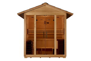 Golden Designs "Vorarlberg" 5-Person Traditional Outdoor Sauna