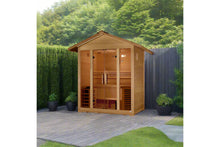 Load image into Gallery viewer, Golden Designs &quot;Vorarlberg&quot; 5-Person Traditional Outdoor Sauna
