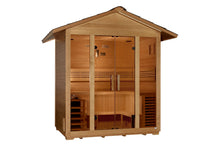 Load image into Gallery viewer, Golden Designs &quot;Vorarlberg&quot; 5-Person Traditional Outdoor Sauna
