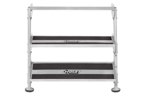 Hoist 36"  2-Tier Dumbbell Rack w/ Optional 3rd Tier (HF-5461-OPT-36)