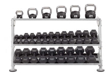 Load image into Gallery viewer, Hoist 60&quot; Dumbbell Rack w/ Optional 3rd Tier (HF-5461-OPT-60)
