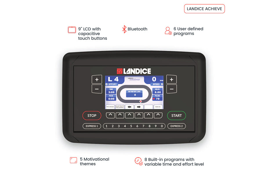 Landice R9 Rehabilitation Recumbent Exercise Bike