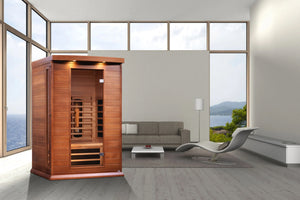 Maxxus 2-Person Full Spectrum FAR Infrared Sauna (Canadian Red Cedar)