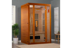 Maxxus "Aspen" Dual Tech 2-person Low EMF FAR Infrared Sauna