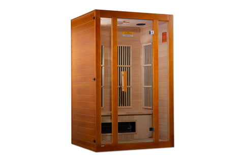 Maxxus "Aspen" Dual Tech 2-person Low EMF FAR Infrared Sauna