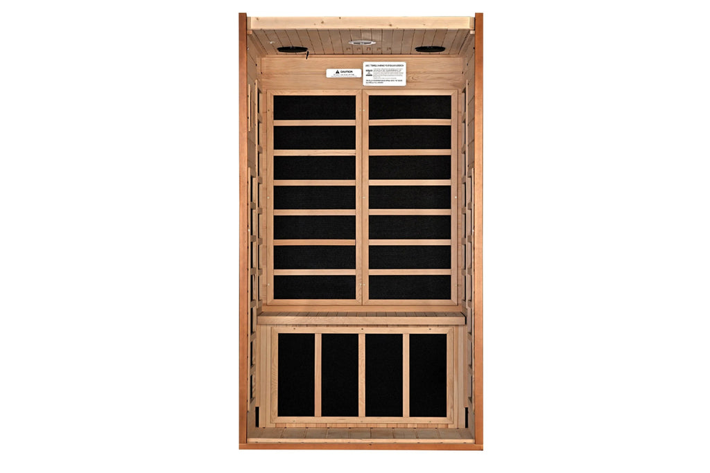 Pro 6 "Madison" 1-2 Person Near Zero EMF Far Infrared Sauna (2025 Edition)