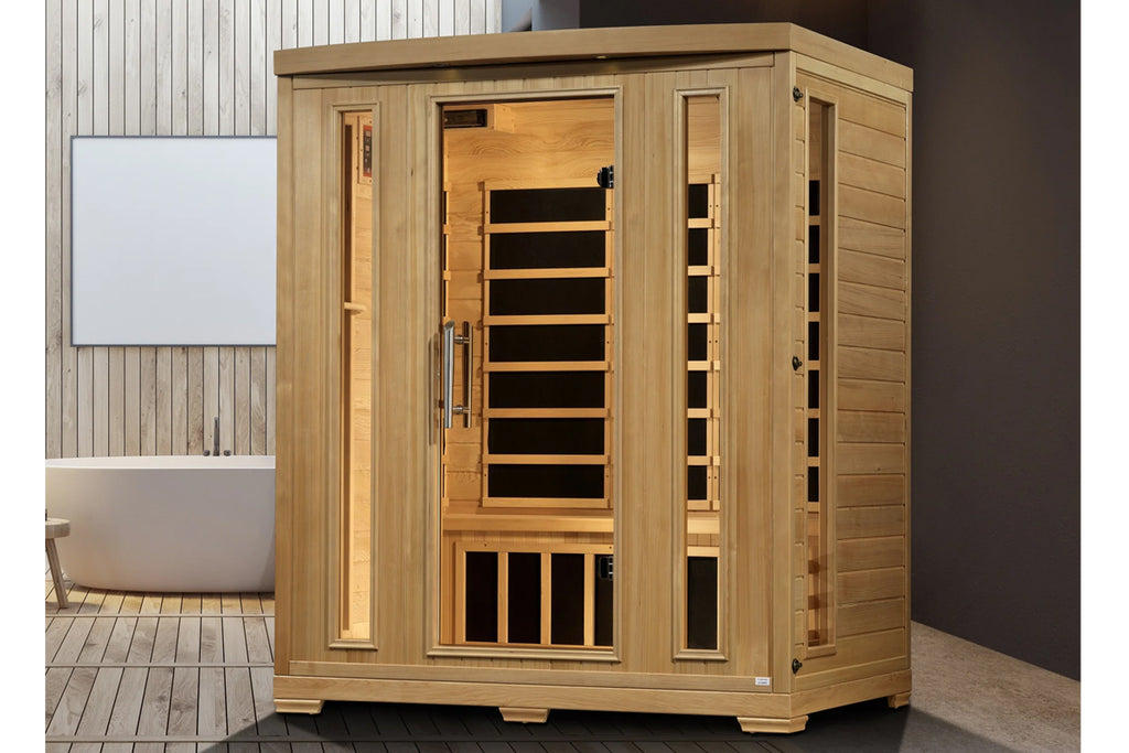 Pro 6 "Melanie" 3-Person Near Zero EMF Far Infrared Sauna (2025 Edition)