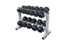 Load image into Gallery viewer, Warrior 2-Tier Horizontal Dumbbell Rack
