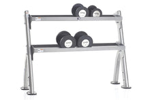 Load image into Gallery viewer, Warrior 2-Tier Universal Kettlebell/Dumbbell Storage Rack (Opt. 3rd Tier)
