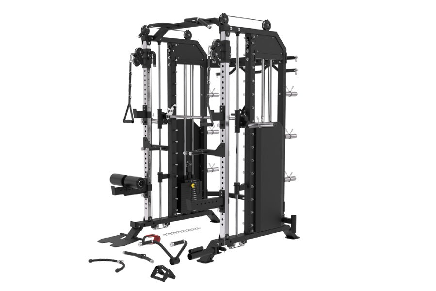 Warrior 801 Pro Power Rack Cage Functional Trainer Cable Pulley Home G –  360 Fitness Superstore