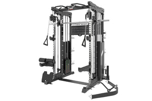 Warrior NEW 901 All-in-One Power Rack Cable Pulley Home Gym w/ Counter-Balanced Smith Machine (🪂NEW ITEM)