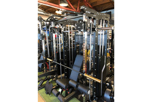 Warrior NEW 901 All-in-One Power Rack Cable Pulley Home Gym w/ Counter-Balanced Smith Machine (🪂NEW ITEM)