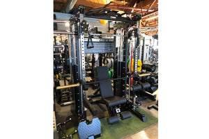 Warrior NEW 901 All-in-One Power Rack Cable Pulley Home Gym w/ Counter-Balanced Smith Machine (🪂NEW ITEM)