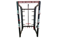 Load image into Gallery viewer, Warrior Freestanding Folding Cable Pulley Power Rack Cage
