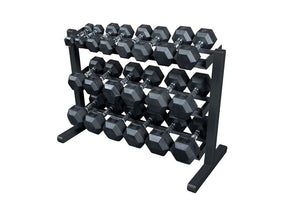 Warrior 3-Tier Horizontal Dumbbell Rack